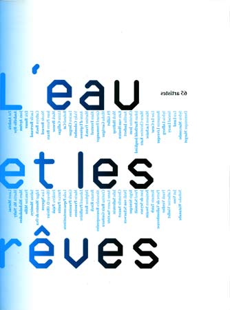 Galerie Kamtchatka - Paris, catalogue de l'exposition "L'eau et les rêves"