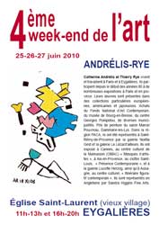 exposition Andr&eacute;lis-Rye Eygali&egrave;res 2010