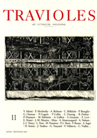 TRAVIOLES N&deg;11, revue d'art, de litt&eacute;rature et de philosophie